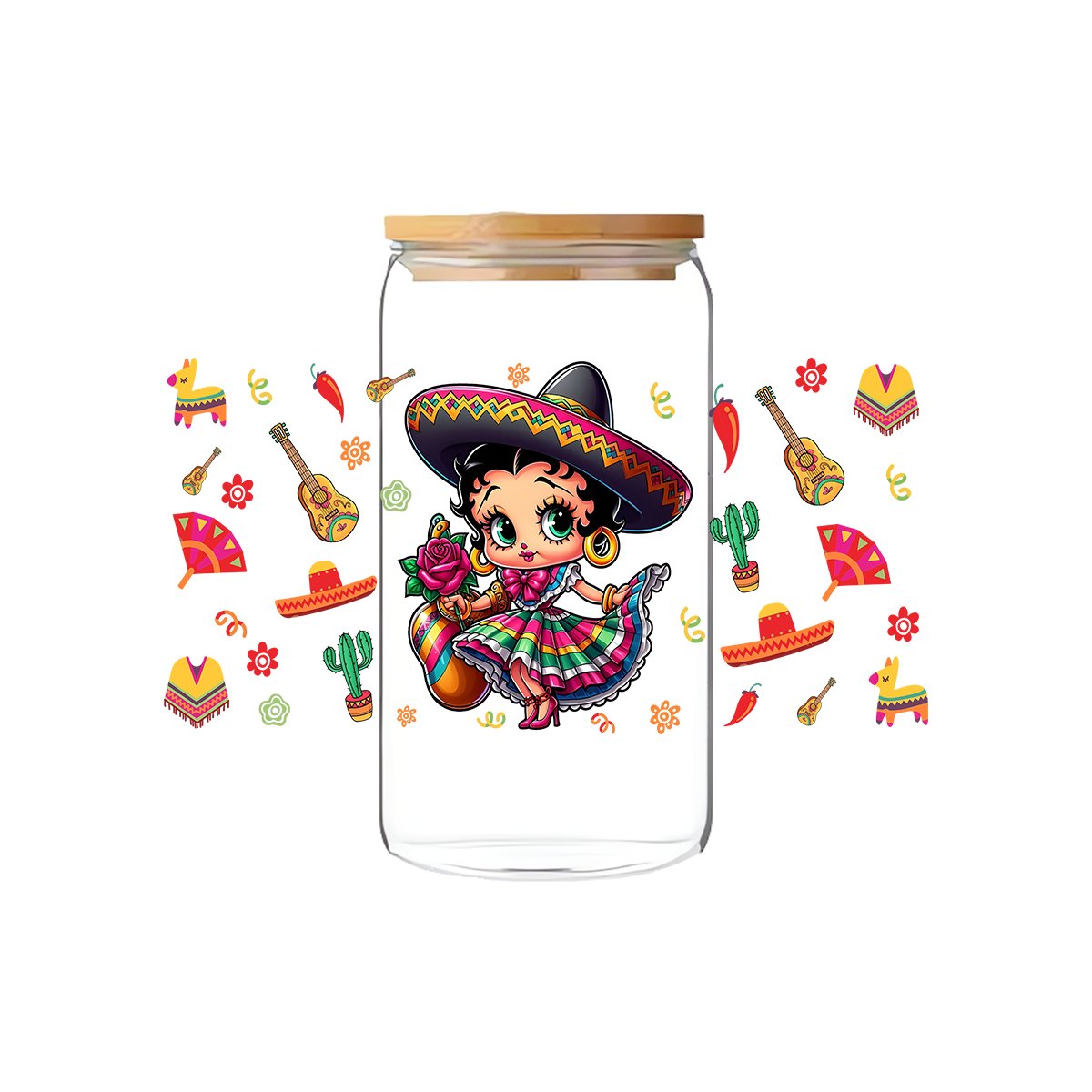 Wholesale 3D UV DTF Transfers Vinyl Sticker Cup Waterproof Wraps With High Adhesive UV DTF Wraps For 16oz glass can