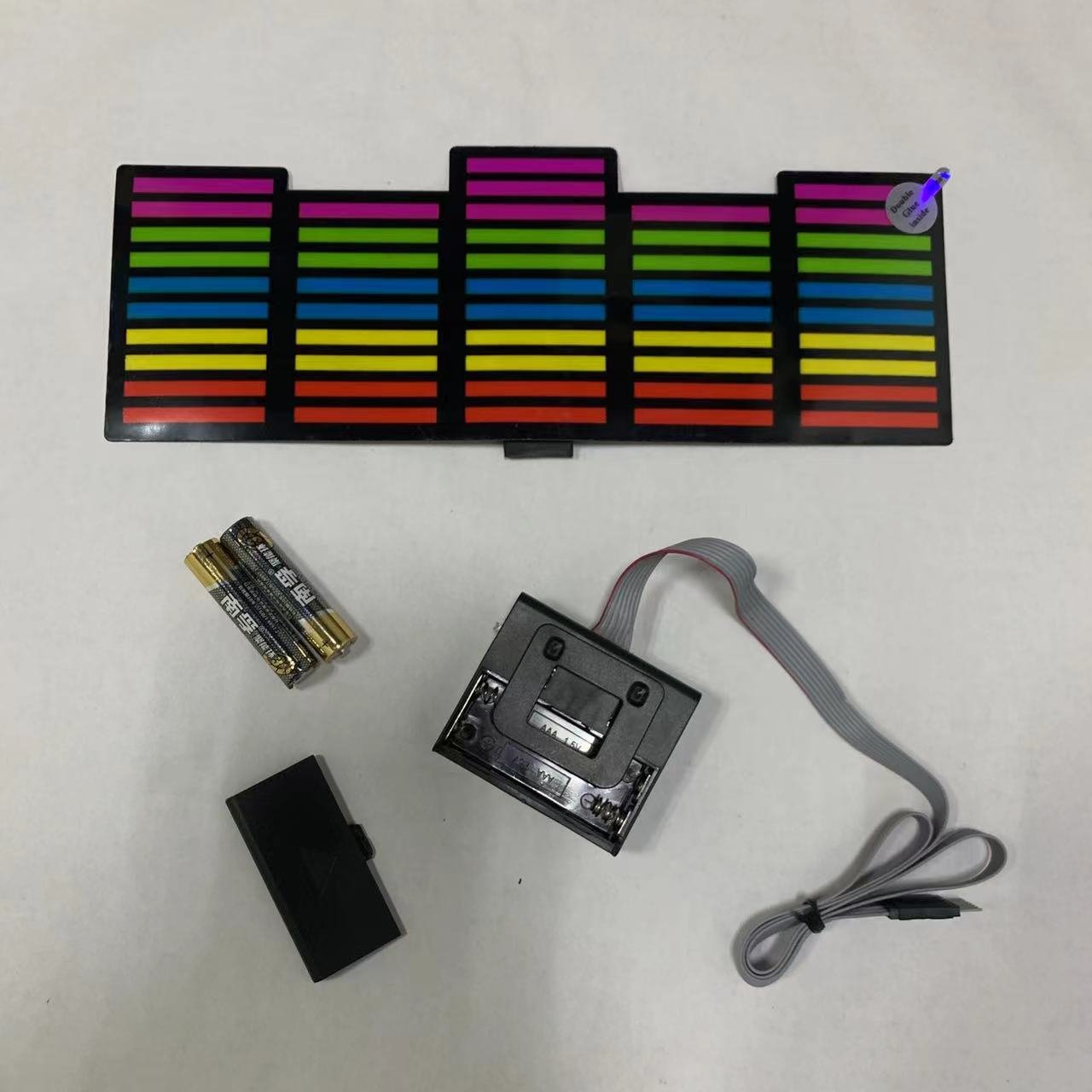High quality custom equalizer el car sticker el car logo electroluminescent led car sticker,LED Equalizer Auto accessories sign