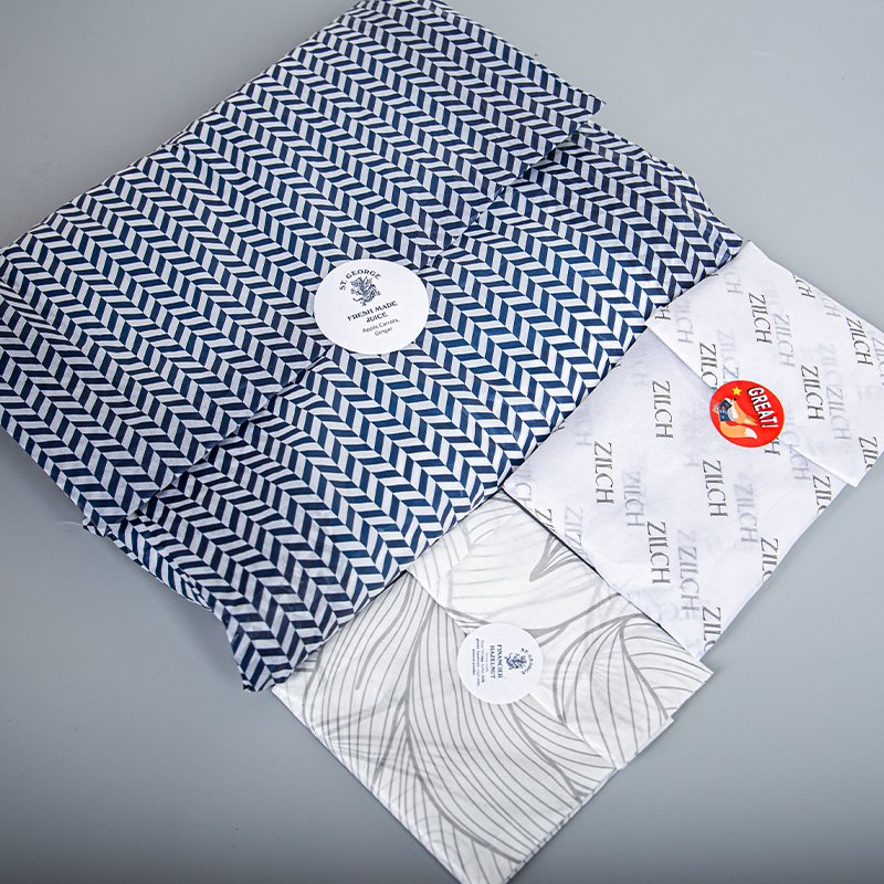 Manufacturer Custom Packaging Paper Logo Printed Sticker , Logo Mailer Box , Logo Tissue Paper