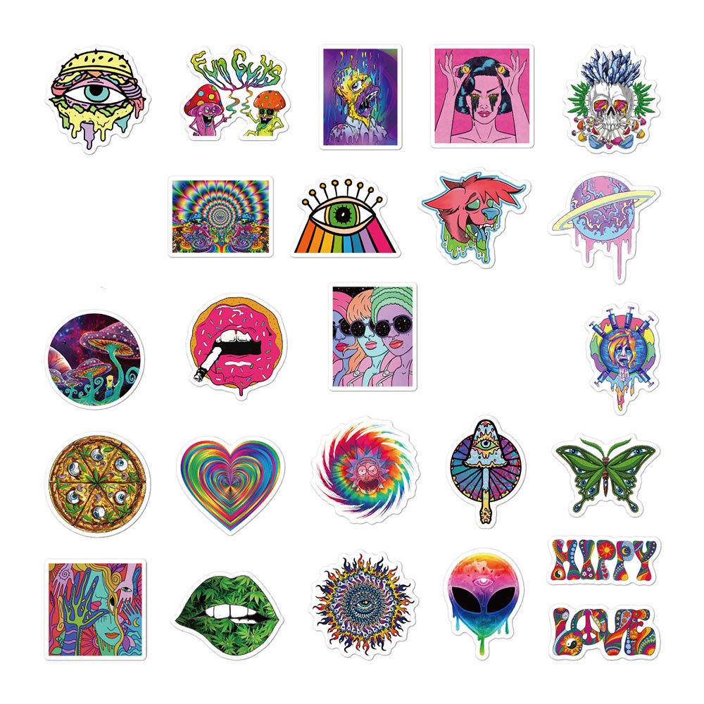 Custom Logo Made Printed Round 3d Laser Hologram Sticker Adhesive Waterproof Cute Stickers Waterproof Vinyl Decal Sticker