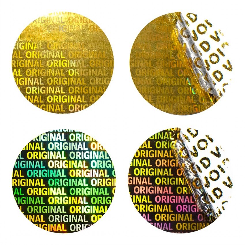 Custom 3D Anti-fake Adhesive Hologram Security Code Sticker Sheet Label
