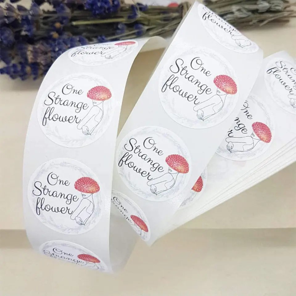 Hot Sale Paper Packaging Adhesive sticker Labels Factory Wholesale Pvc Self Adhesive Vinyl Craft sticker Rolls