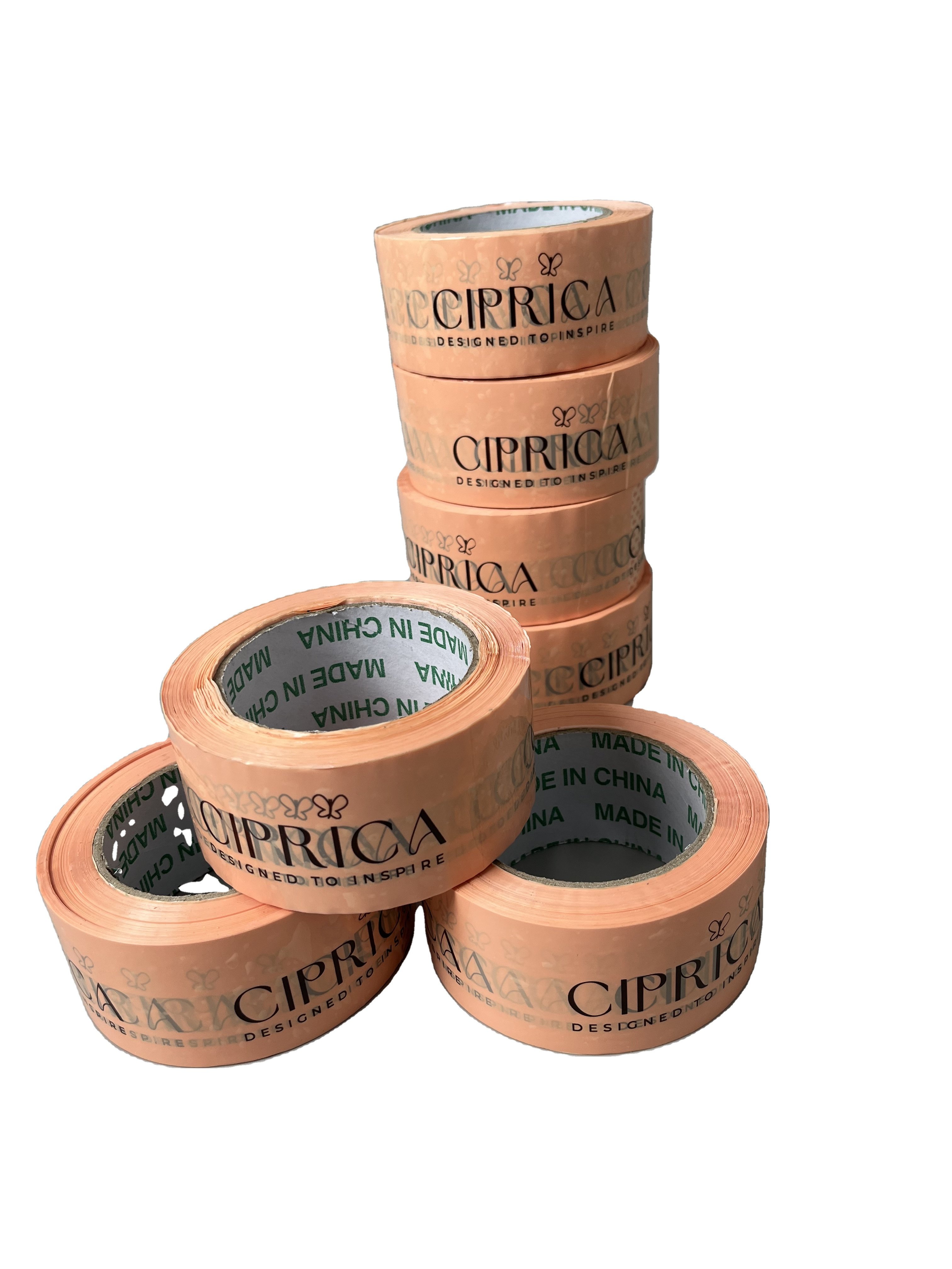 Custom logo printing packing tape Sticker pack packaging color tape Adhesive shipping tape