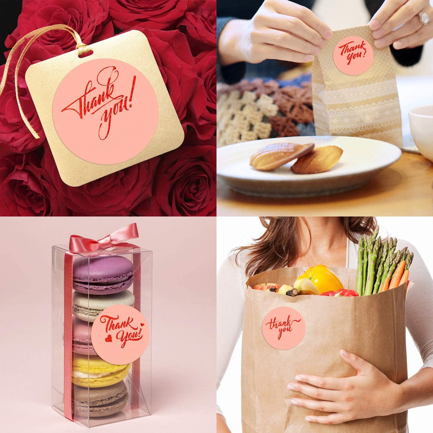 Customized Logo Hand Washing Sticker Tag / Label / Sticker Thank You Sticker