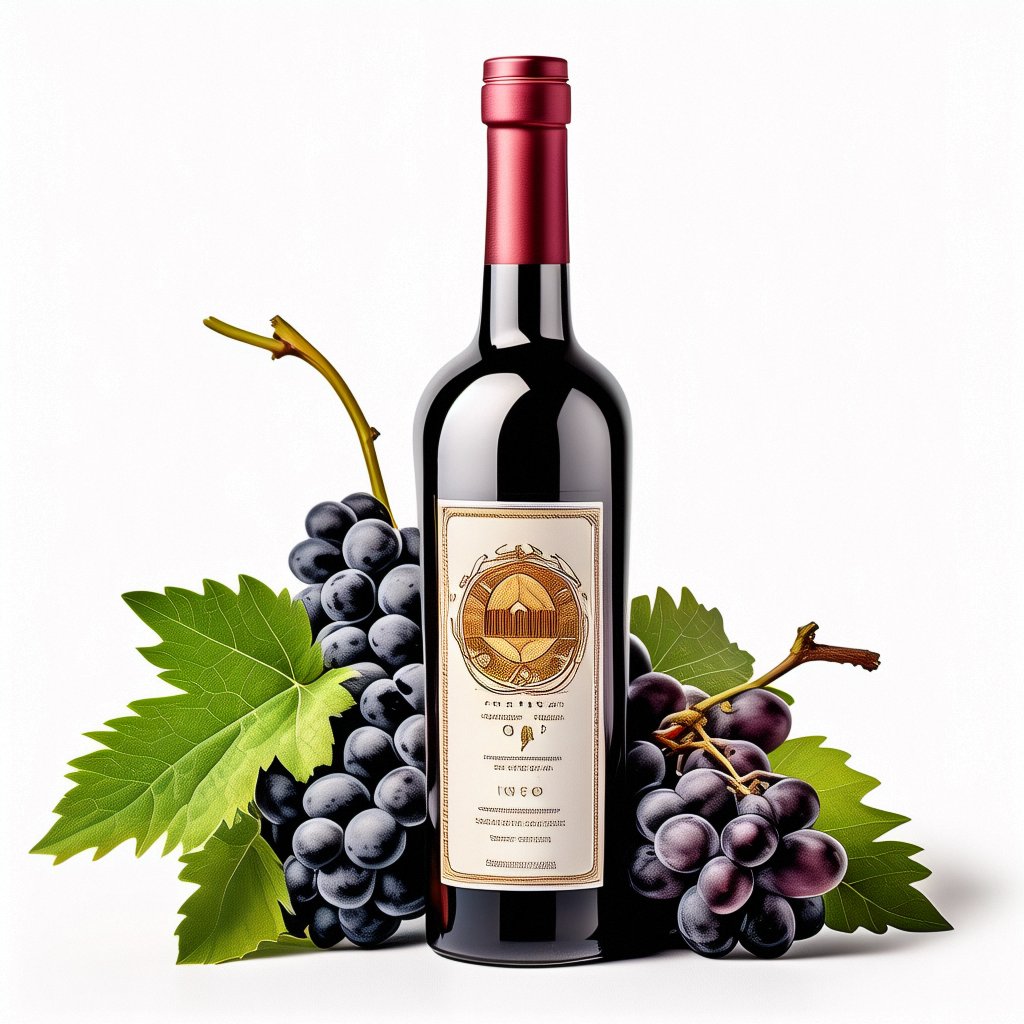 Red Wine Label Custom Labels for Wine Bottles Waterproof Sticker Paper Wine Label