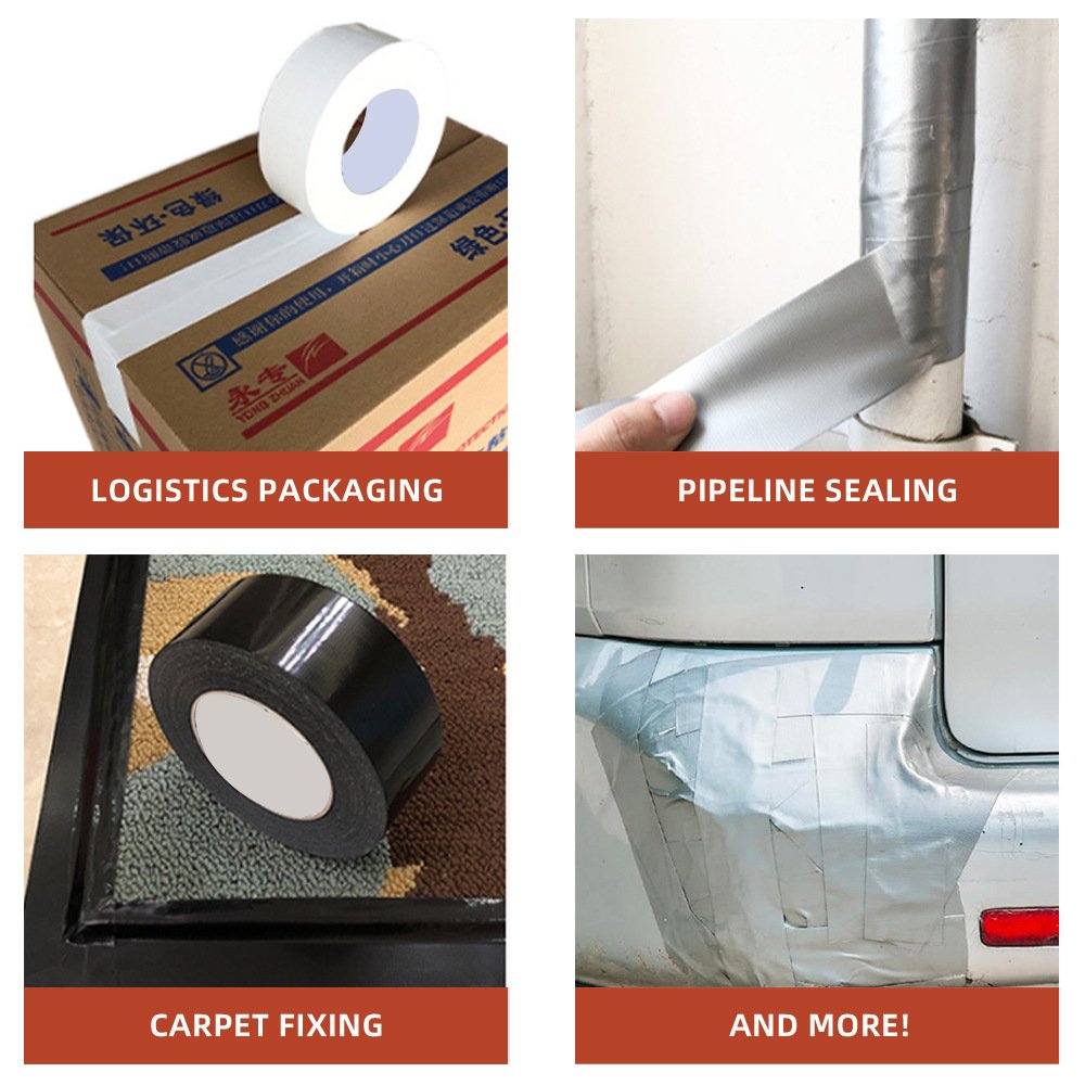 HONGFU Waterproof and wear-resistant seat cushion, leather repair patch, windproof high adhesion mesh duct cloth adhesive tape