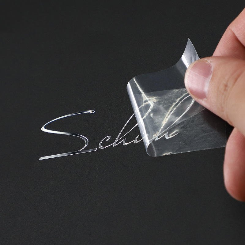 Manufacturer Custom Metal Transparent Transfer Uv Stickers Printed Gold Logo Pressed 3D Label Sticker Printing