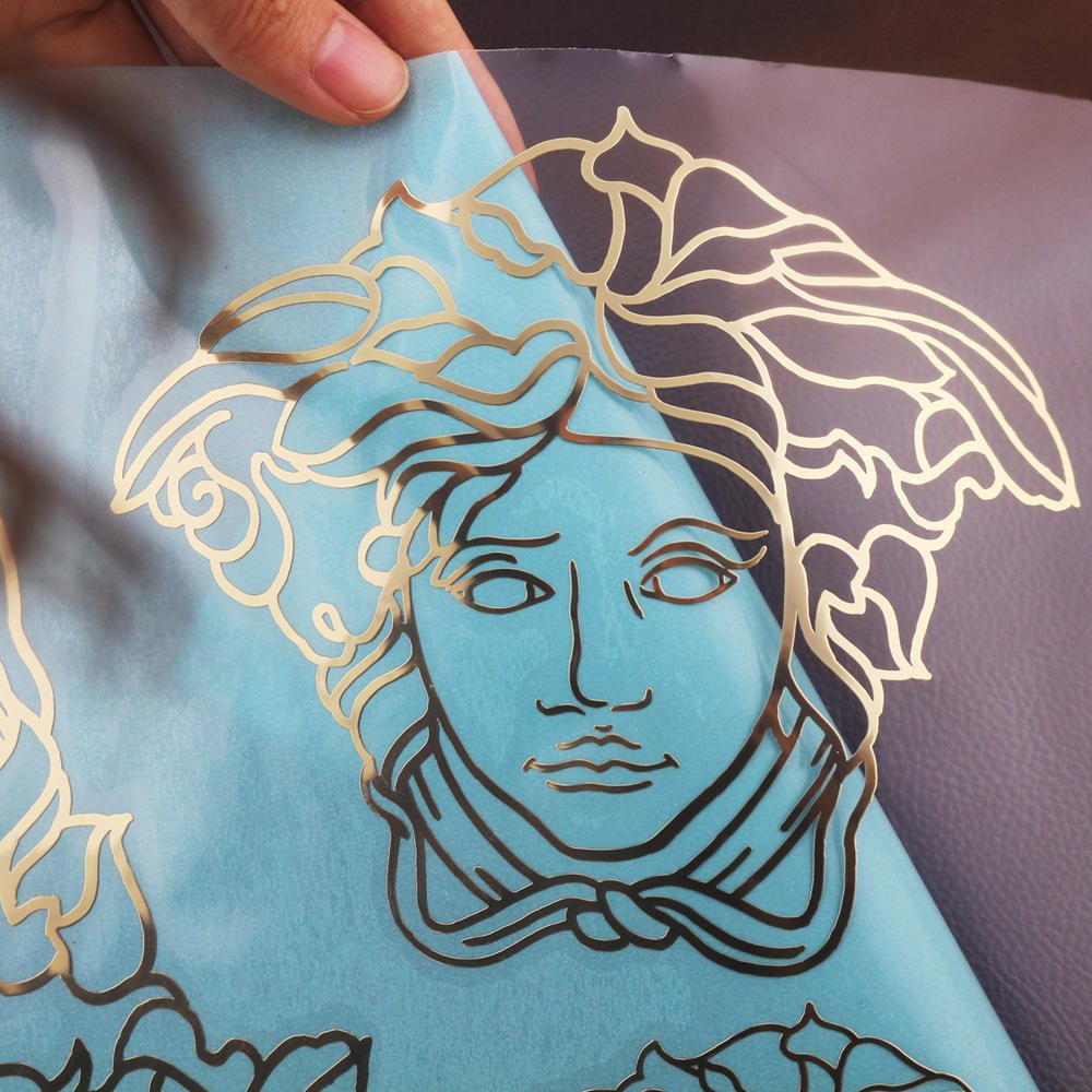 Manufacturer Custom Metal Transparent Transfer Uv Stickers Printed Gold Logo Pressed 3D Label Sticker Printing