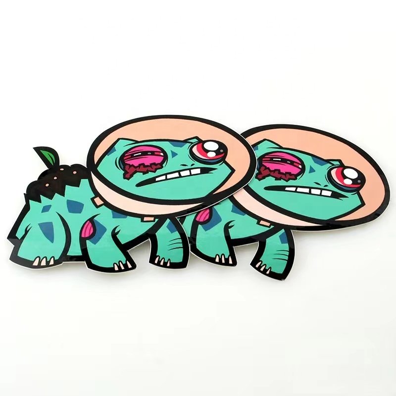 Customized Cartoon Die Cut Stickers Decorative sticker