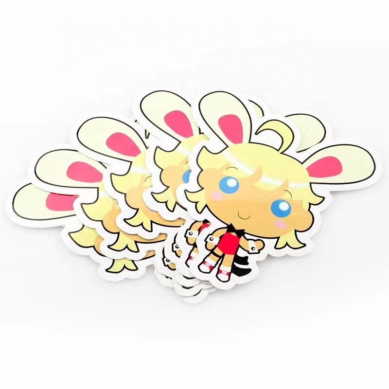Customized Cartoon Die Cut Stickers Decorative sticker