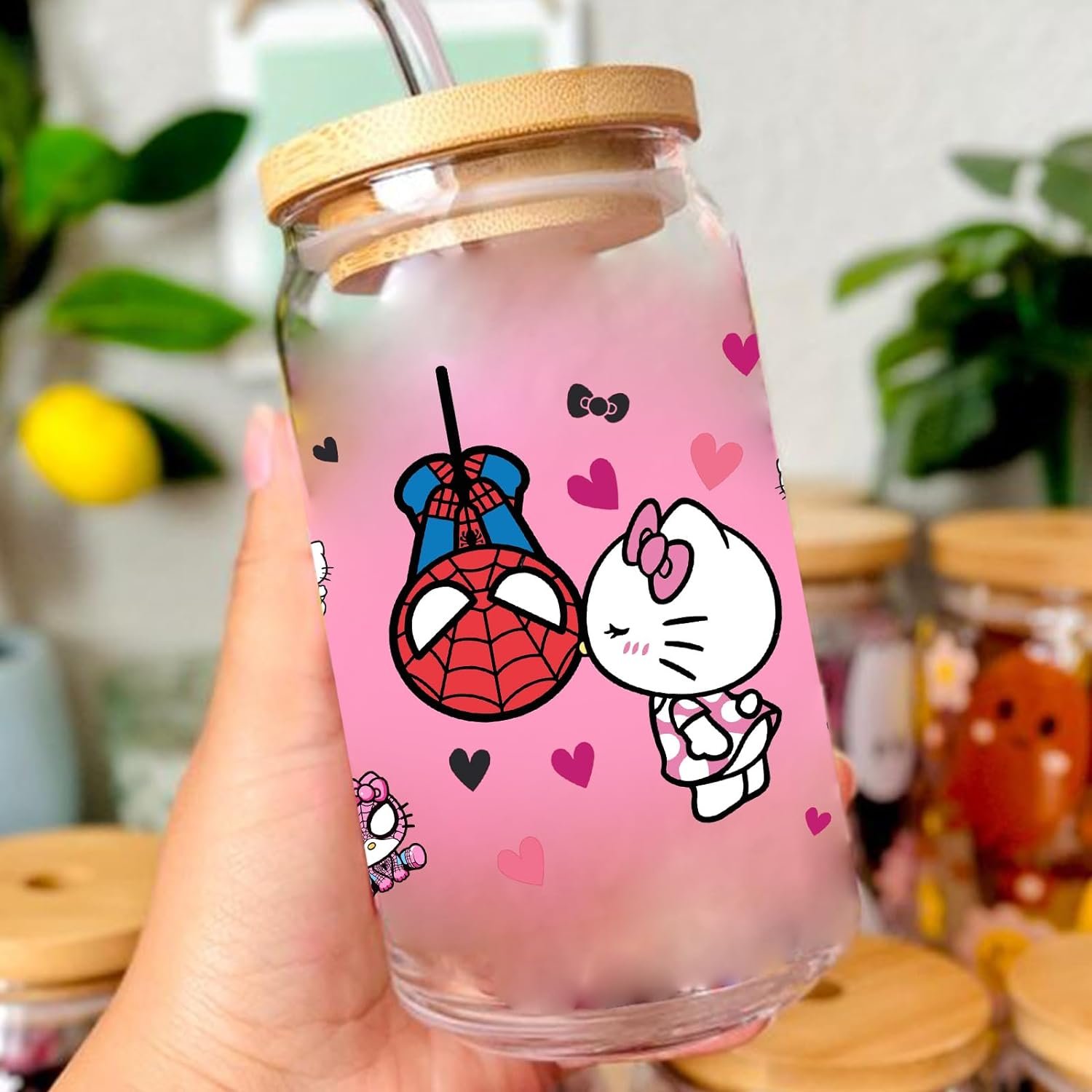 Toy Store UV DTF Cup Wrap for 16oz Care Bear Wrap Transfer Sticker for Cup Tumbler Cartoon Bear Waterproof Decal for Bottle