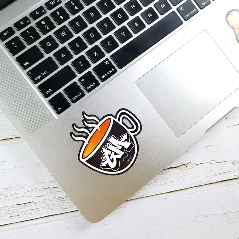 Most Popular Waterproof Custom Sticker Cute Cartoon Anime Decorative Die Cut Customized Logo Vinyl Stickers for Kids Home Laptop