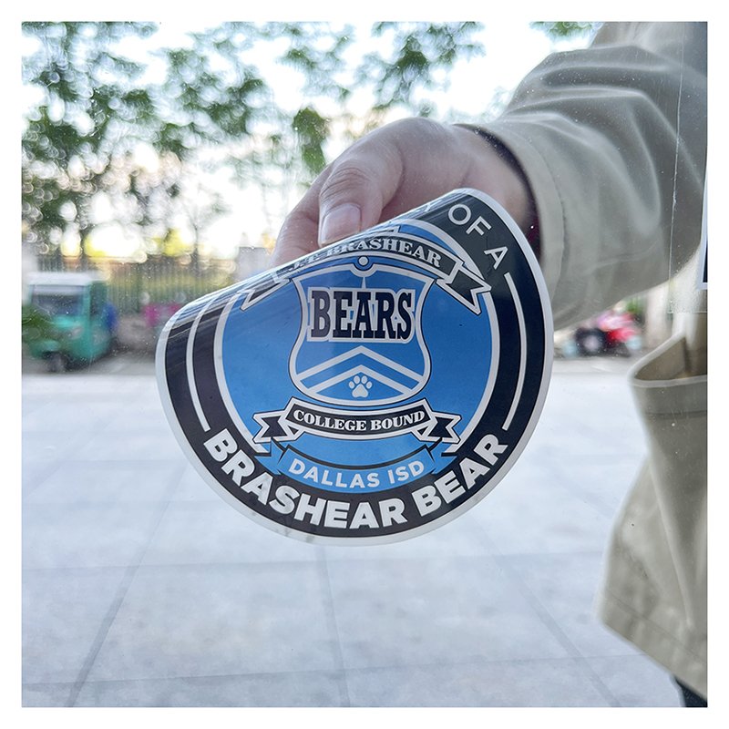 Convenient Use Custom Design Static Window Clings Reusable No Glue Window Cling Stickers For Shop Window
