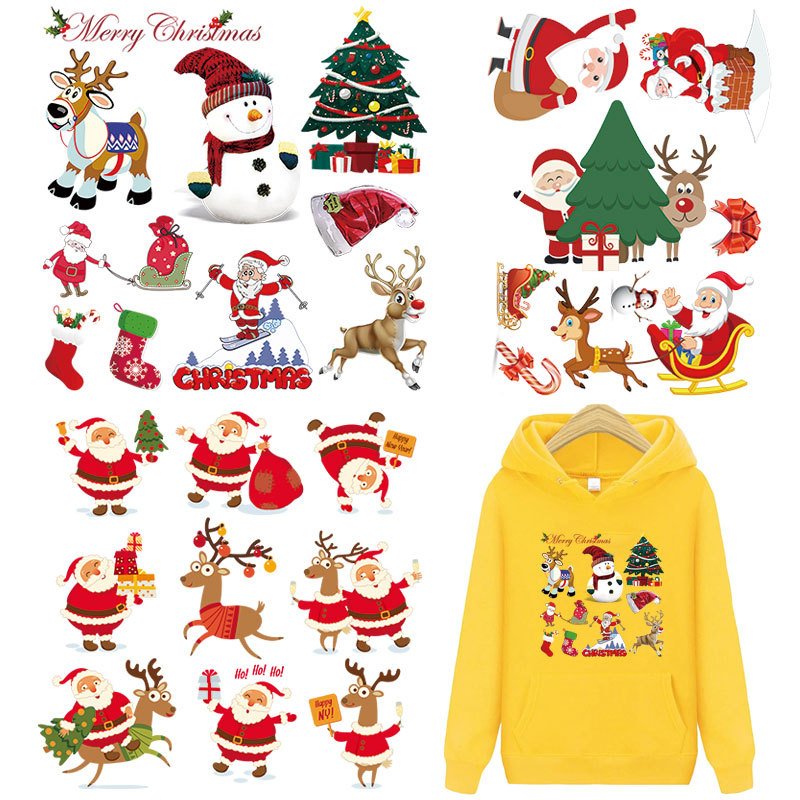 50+new Custom Funny Christmas Dtf Print Heat Transfer Custom Christmas Dtf Transfers Ready To Press Iron On Sticker Design