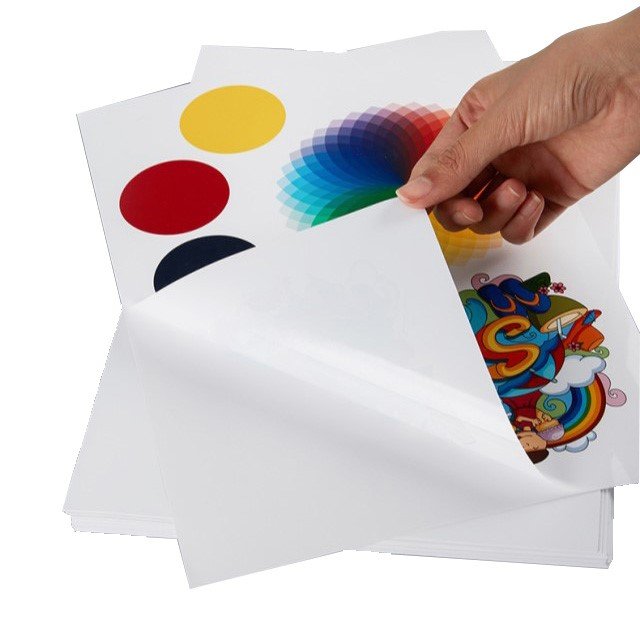 A3 A4 Waterproof Self Adhesive White Pp Glossy Vinyl Sticker Paper Papersl Sheet For Inkjet Printer