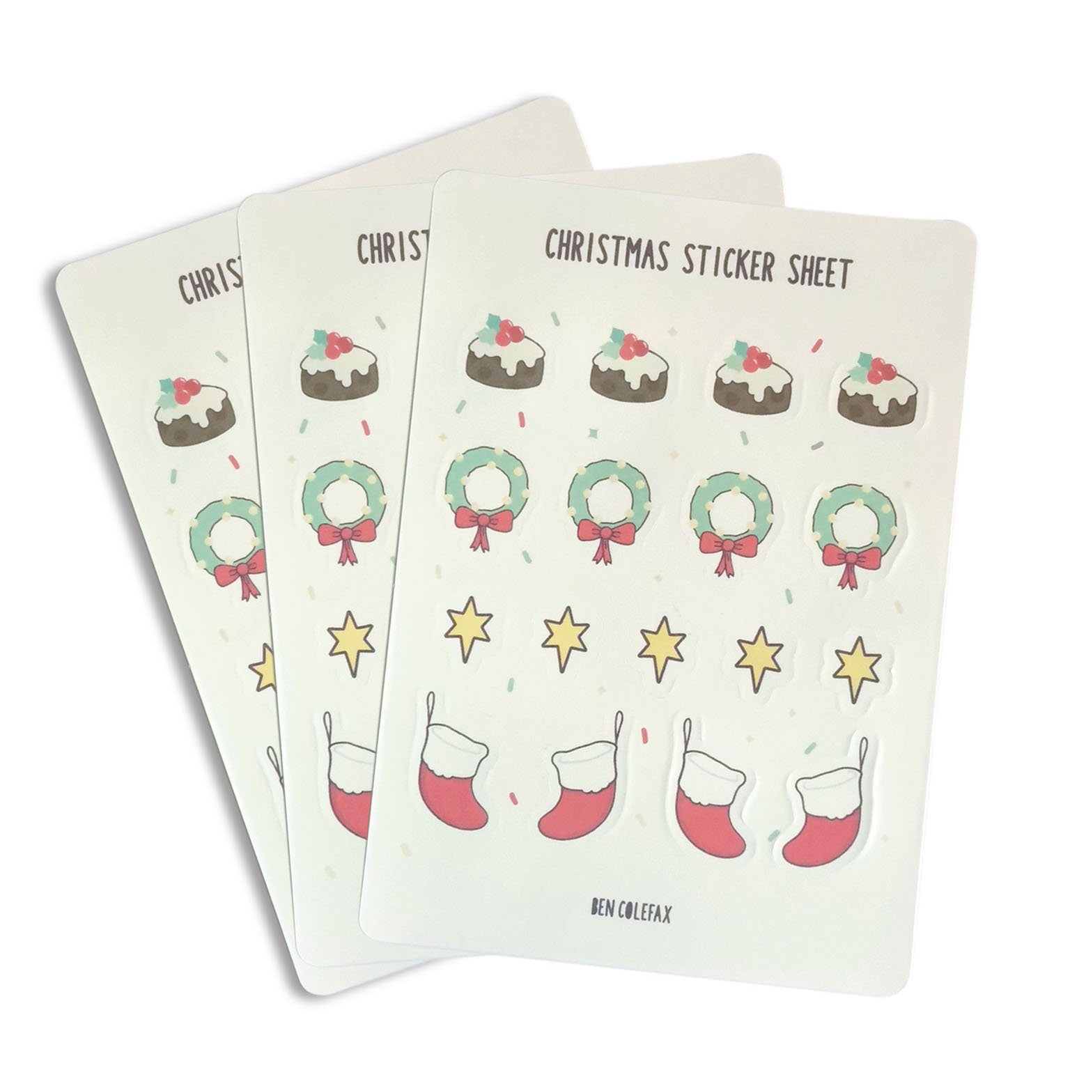 2023 new Customized Cartoon Personalized Printed Vinyl Sticker Sheet Custom Kids Stickers