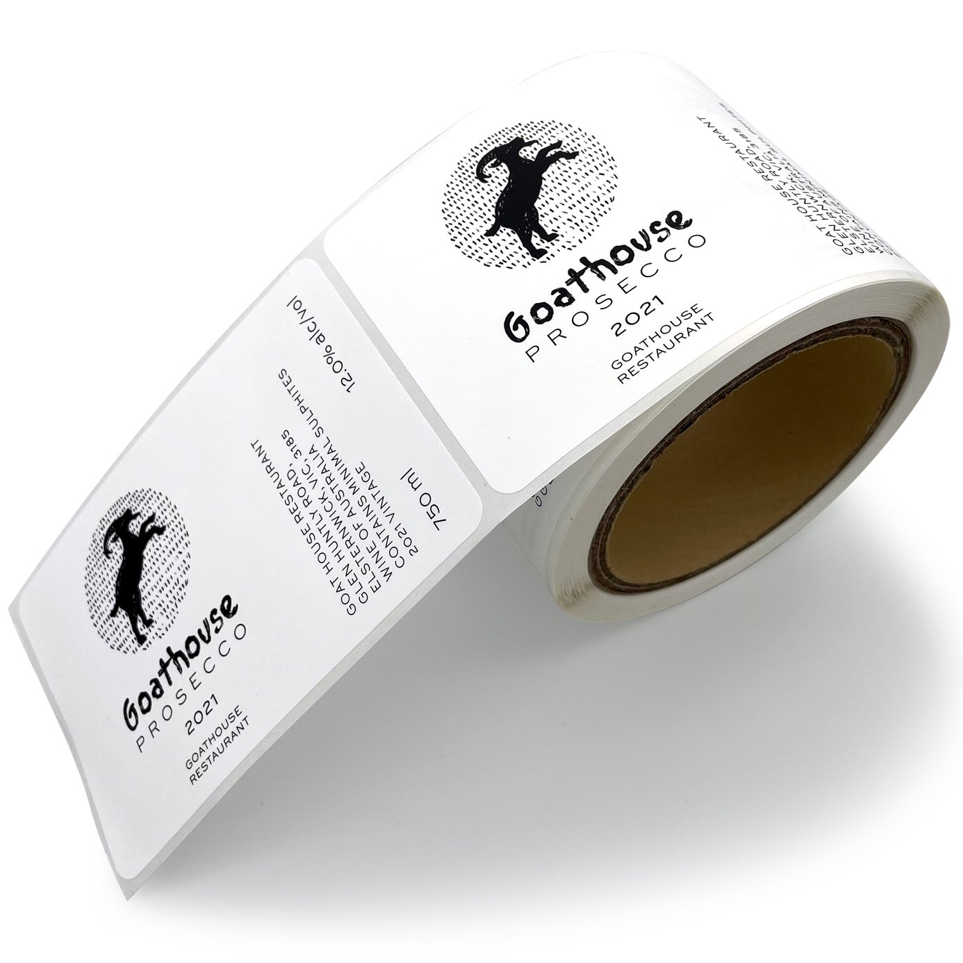Custom Luxury Matte Wet Strength Texture Paper Colourful UV Ink Roll Packaging Wine Label