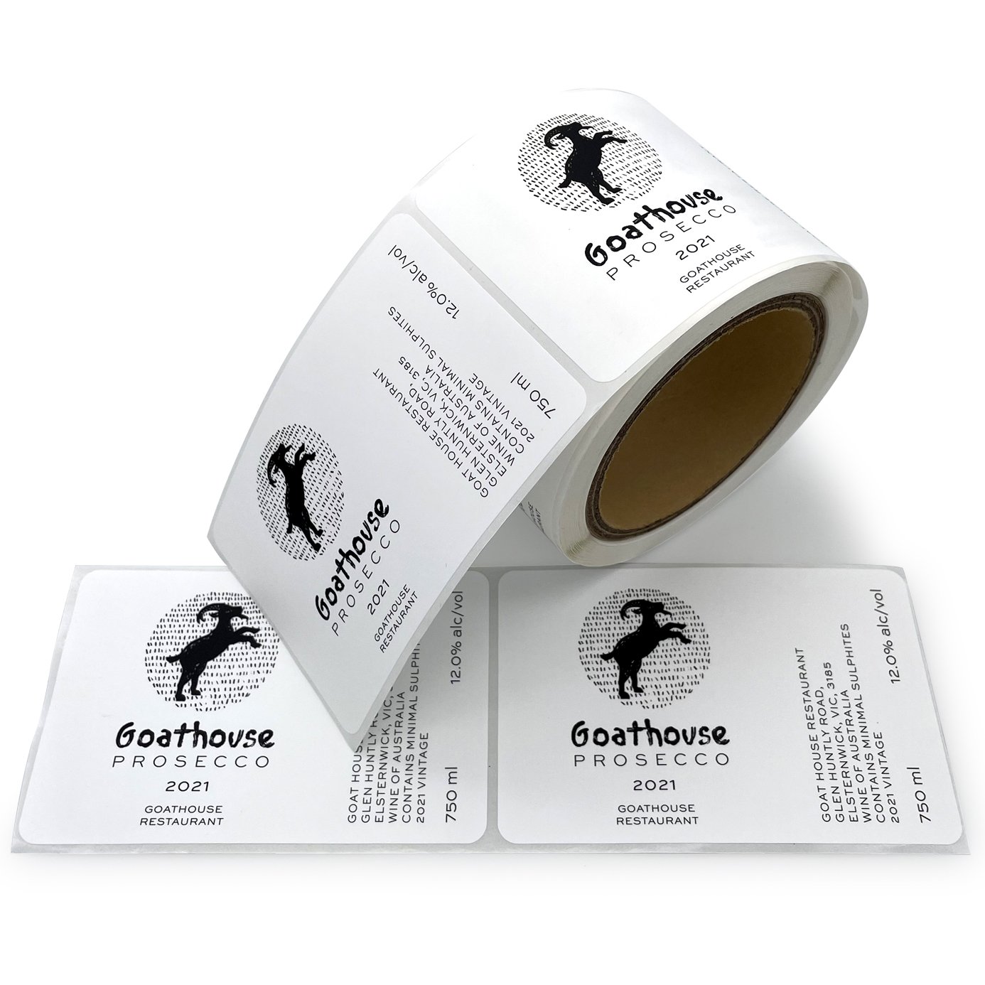 Custom Luxury Matte Wet Strength Texture Paper Colourful UV Ink Roll Packaging Wine Label