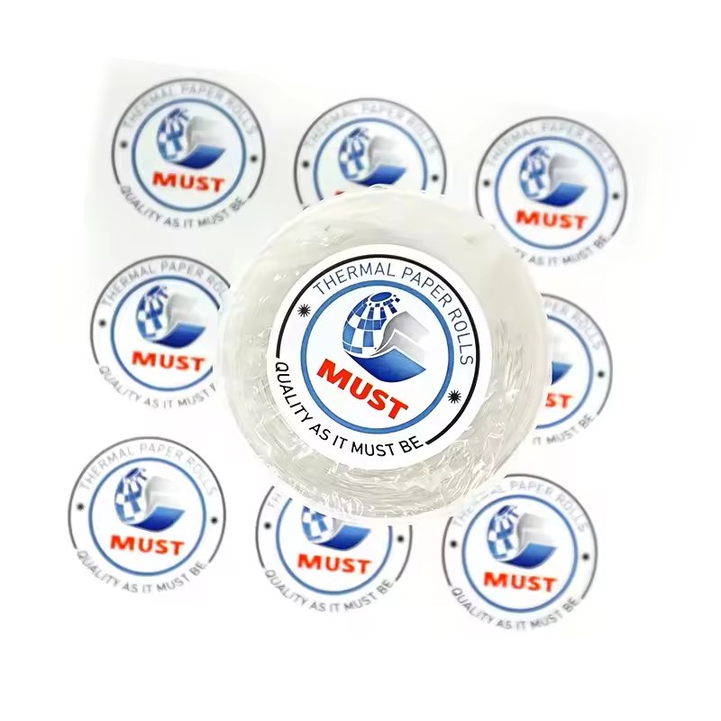 UV Resist Printing Waterproof Durable White Vinyl PVC Self Adhesive Die Cut Customized Logo Sticker