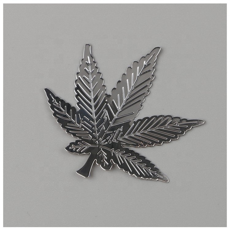 Custom Self Adhesive Logo Sticker Electroform Nickel Printing Stickers For Sticker Logo Label
