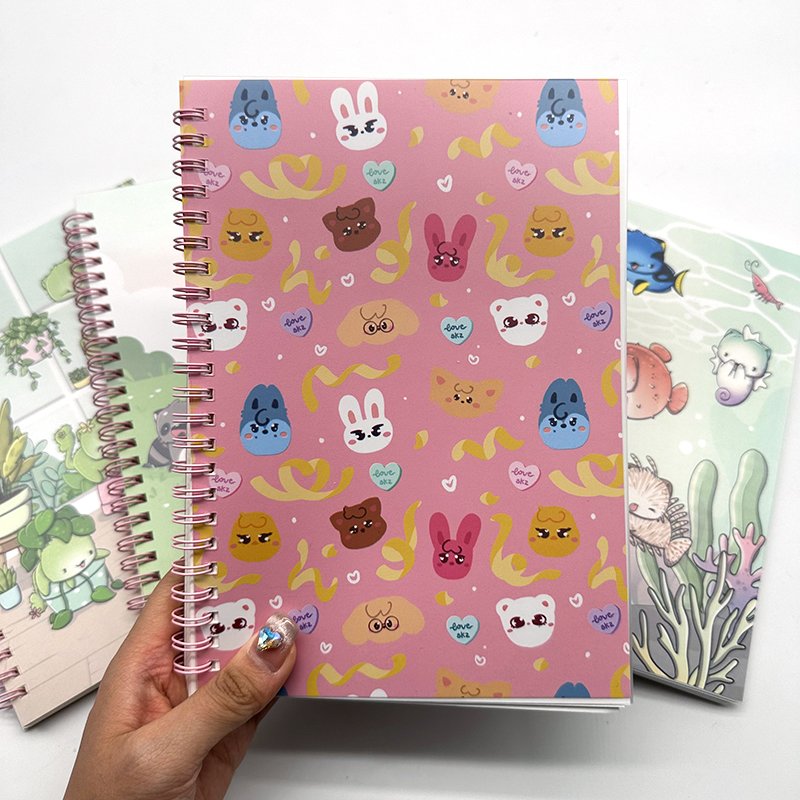 Custom High Quality Cute Design Reusable Sticker Book Release Paper For Collecting Stickers