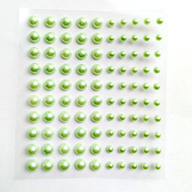 3mm&5mm 100pcs per sheet Scrapbook self adhesive pearl stickers for wedding paper crafts gift album photo furniture decorative