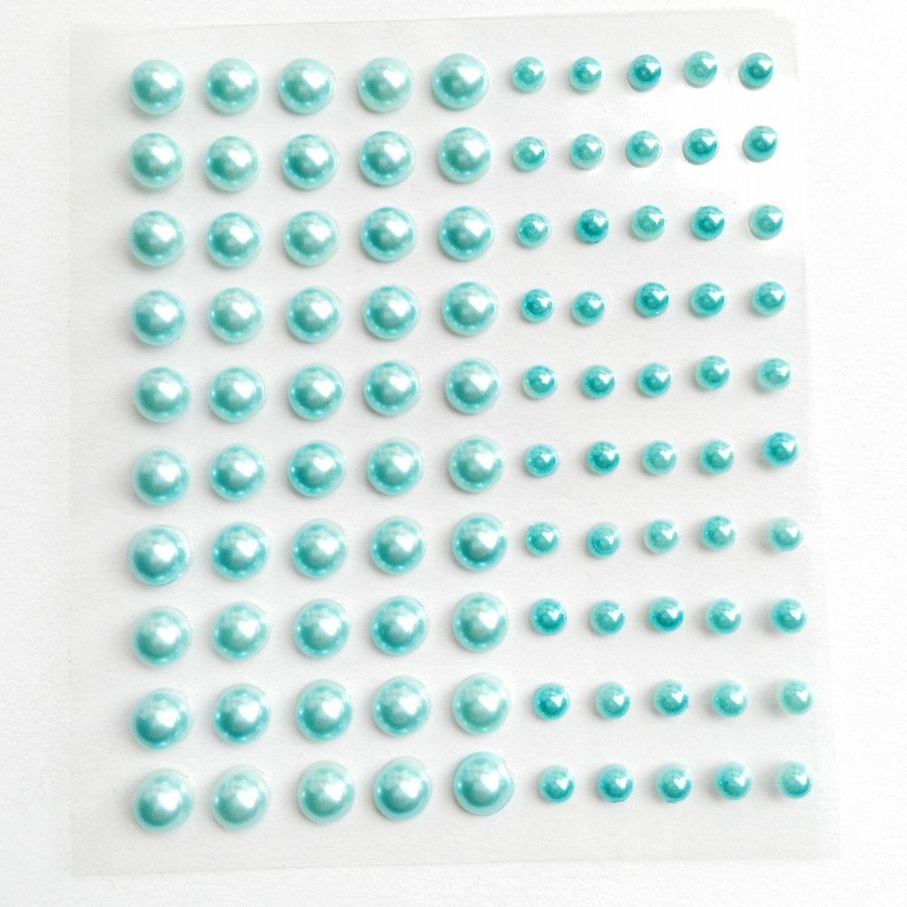 3mm&5mm 100pcs per sheet Scrapbook self adhesive pearl stickers for wedding paper crafts gift album photo furniture decorative