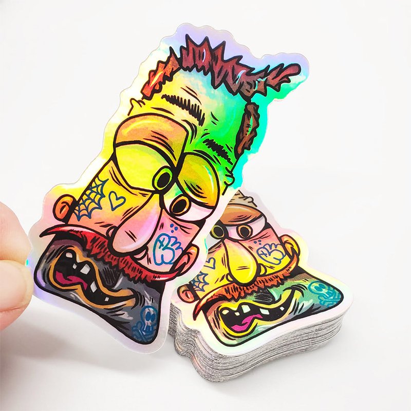 High Quality Custom Soft Biodegradable Printed Product Personalized Die Cut Sticker On Roll