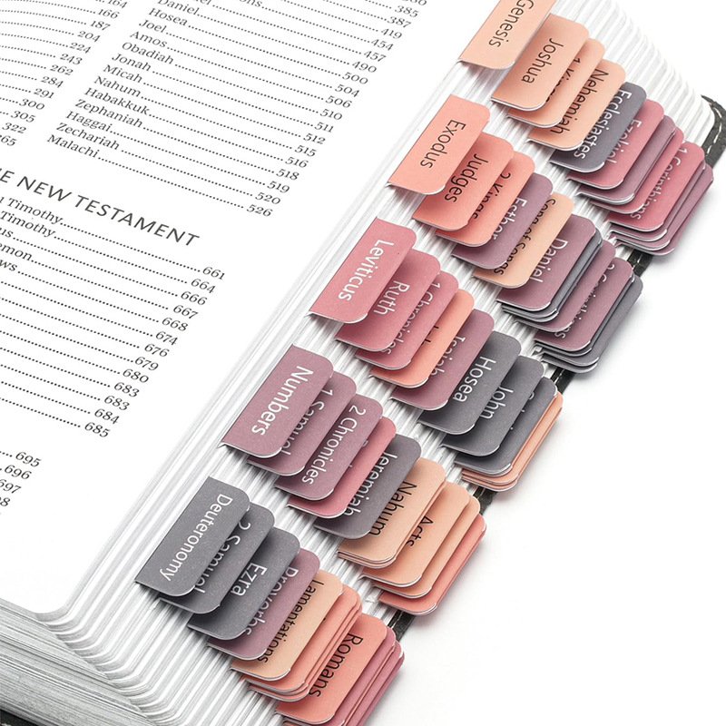 Custom Laminated Bible Journaling Supplies Bible Tabs Sticker Bible Index Tabs For Student