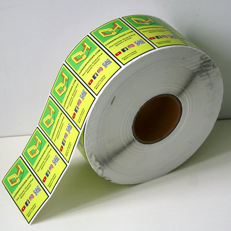 Custom Printed Labels Roll Label Stickers Offset Printing Machine OEM Film Lamination for Packaging Waterproof Sticker Printing