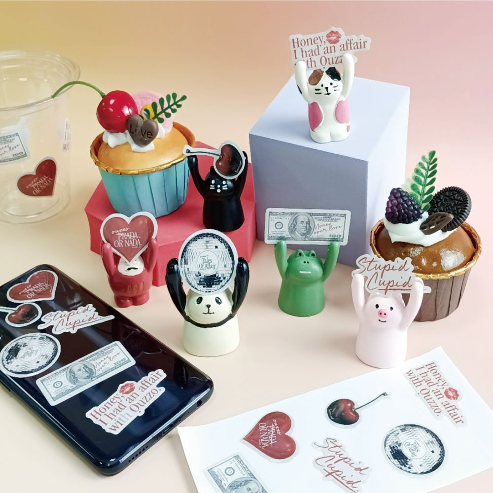 Factory Custom 3D Resin Sticker Waterproof Dome Luxury Computer Decorative Sticker