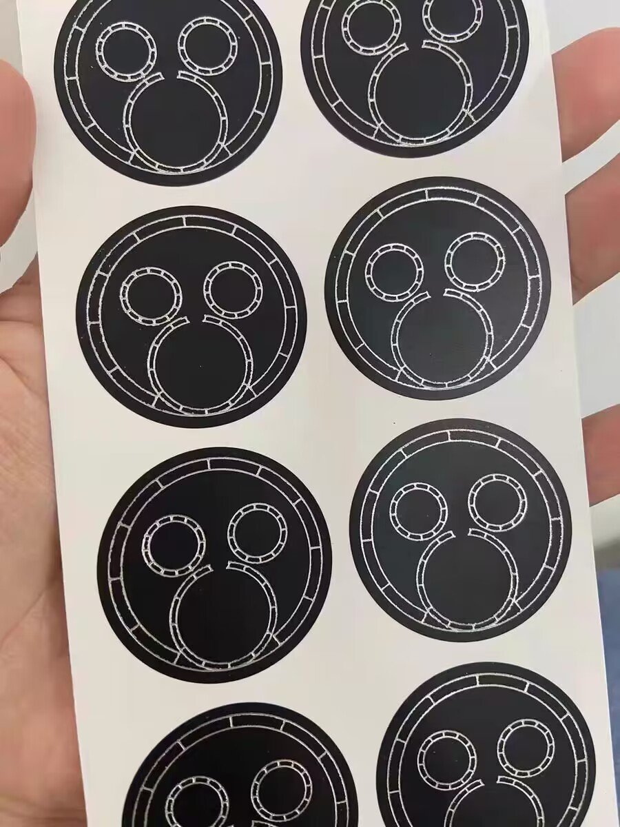Recyclable Round Logo Paper Stickers Thank You For Supporting My Small Business Paper Sticker Logo Label Sticker