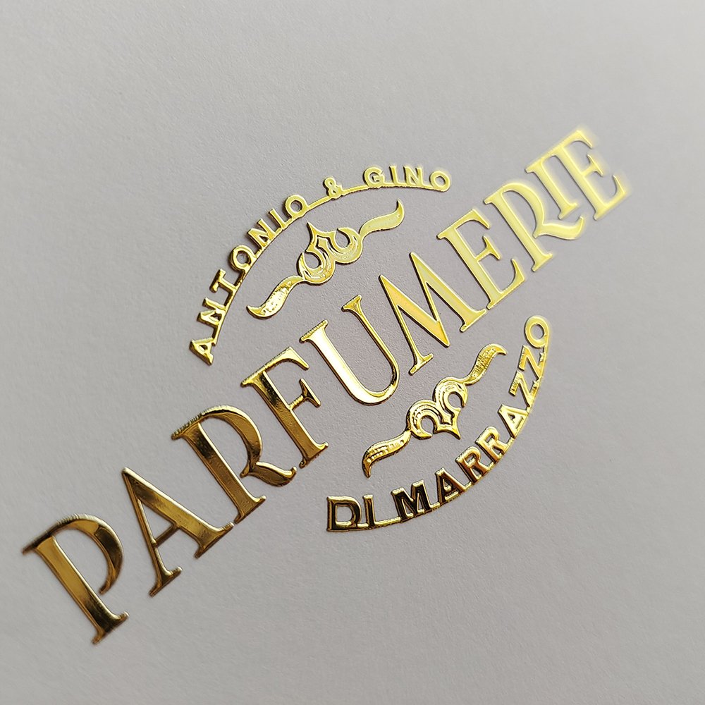 Luxury brand Logo Sticker electroforming nickel stickers 3d uv transfer labels Silver transparent packaging custom