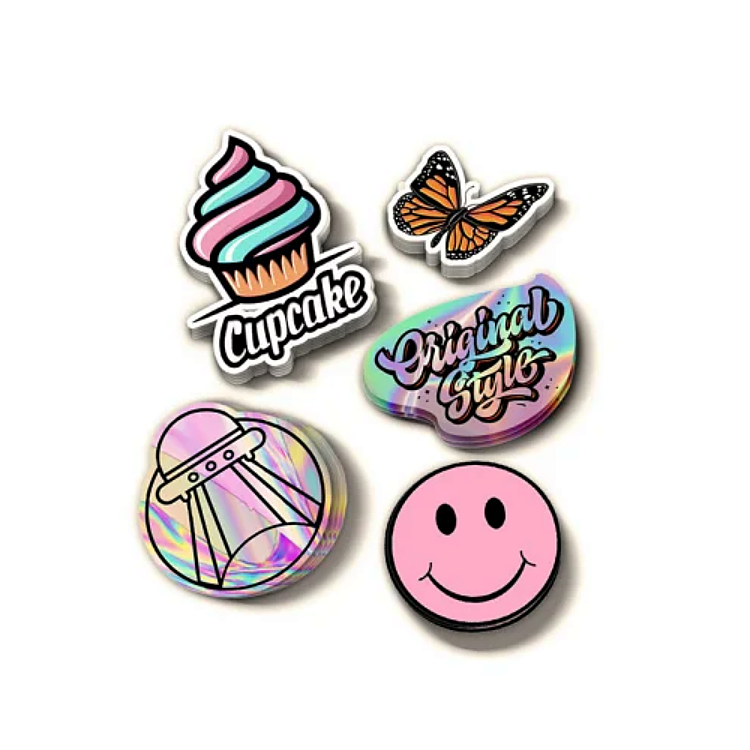 Custom Printing Adhesive Waterproof PVC Label Business Stickers Custom Logo Die Cut Vinyl Stickers