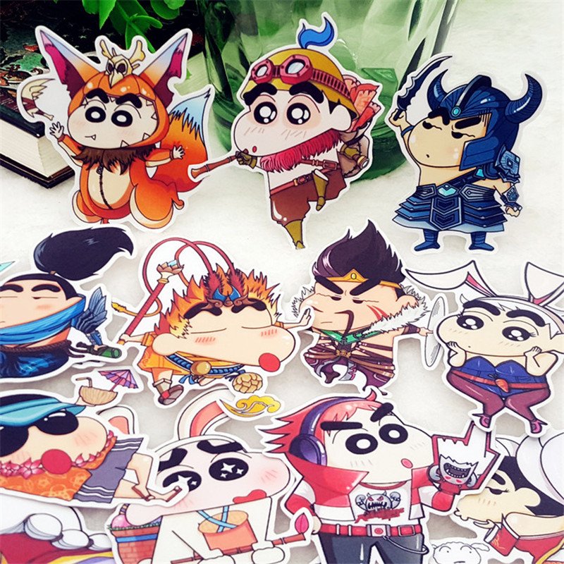 Custom UV resistant waterproof self adhesive promotion logo animal scrapbooking car vinyl pvc anime stickers for laptop