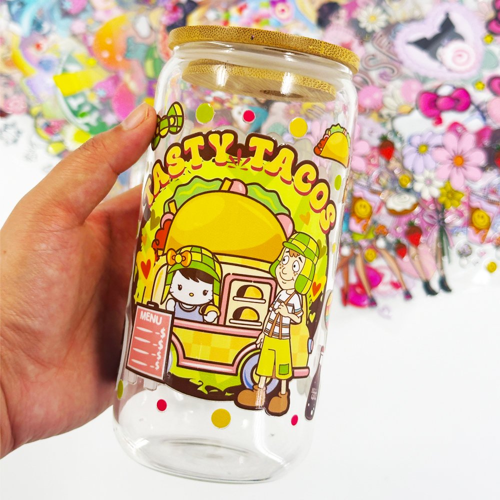 Wholesale High Quality UV DTF Cup Wrap Transfers 6000+ Designs Waterproof DTF Sticker Labels
