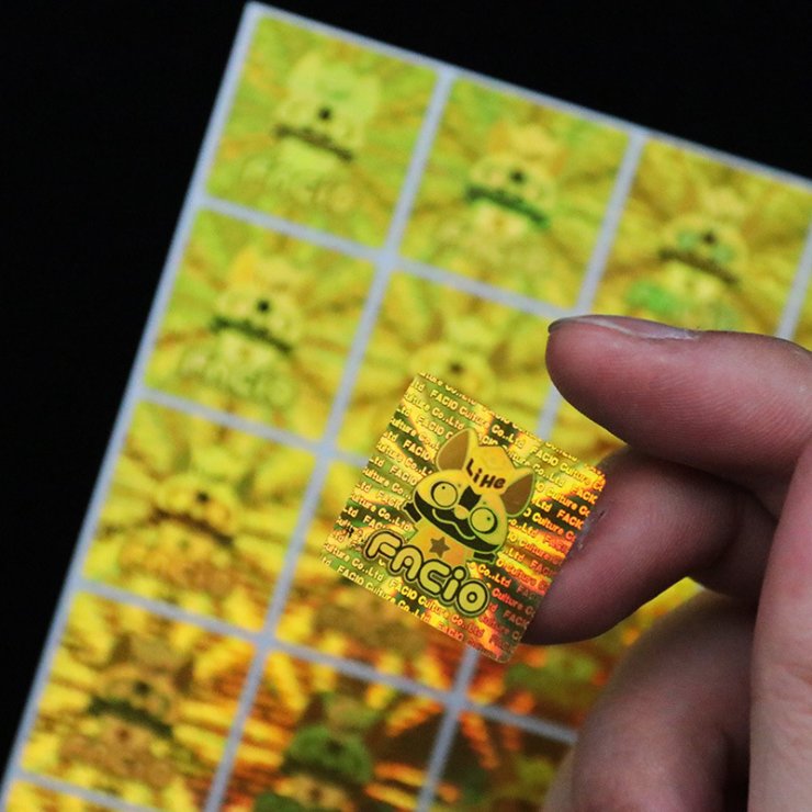 Round Clear Transparent Die Cut Korean Stickers Label Printing Custom