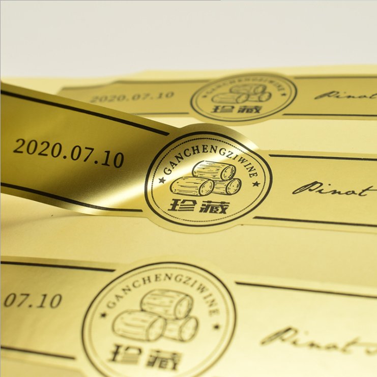 Round Clear Transparent Die Cut Korean Stickers Label Printing Custom