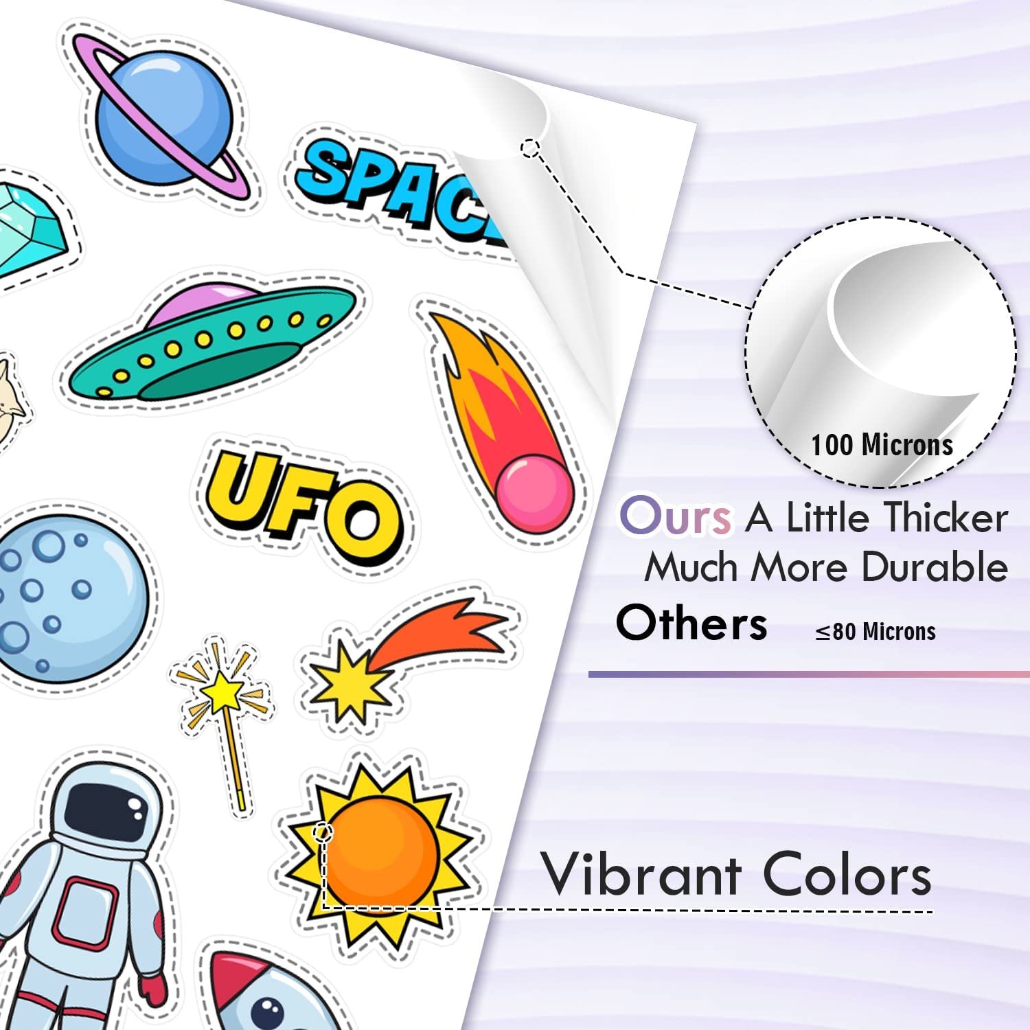 Customization Logo Waterproof Personalized Vinyl Self-adhesive Stickers For Furniture