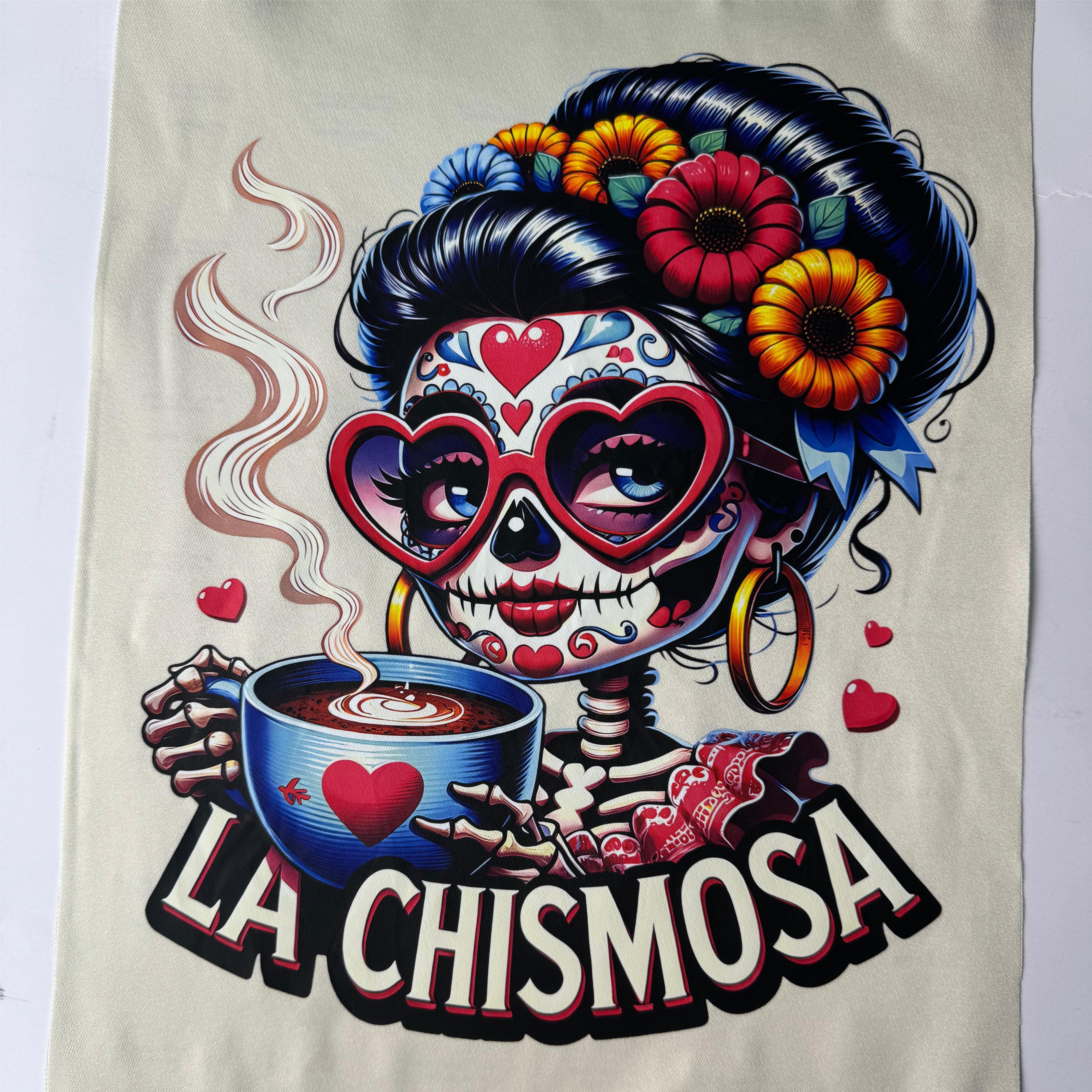 High Quality Custom Skull Design Sticker Printing for Fashion T-Shirts Jeans Canvas Bags Ready-to-Press dtf Heat Transfer