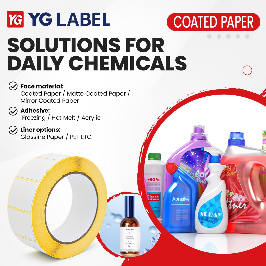 80gsm Self Adhesive Semi Gloss Paper Sticker Coated Matte Paper Thermal Label Printing Jumbo Rolls