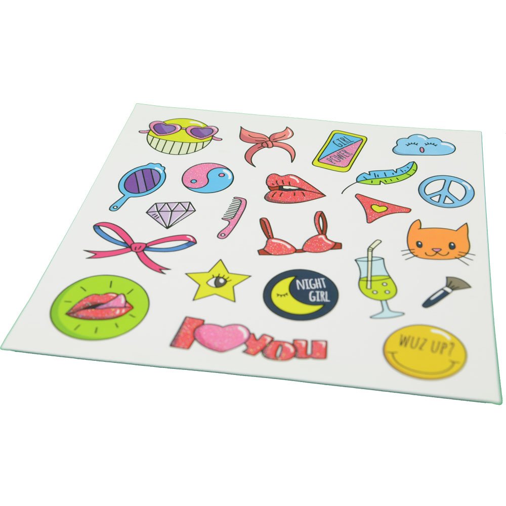 Cheap Transparent PVC Rose Scent Sticker Flower Scratch and Sniff Sticker