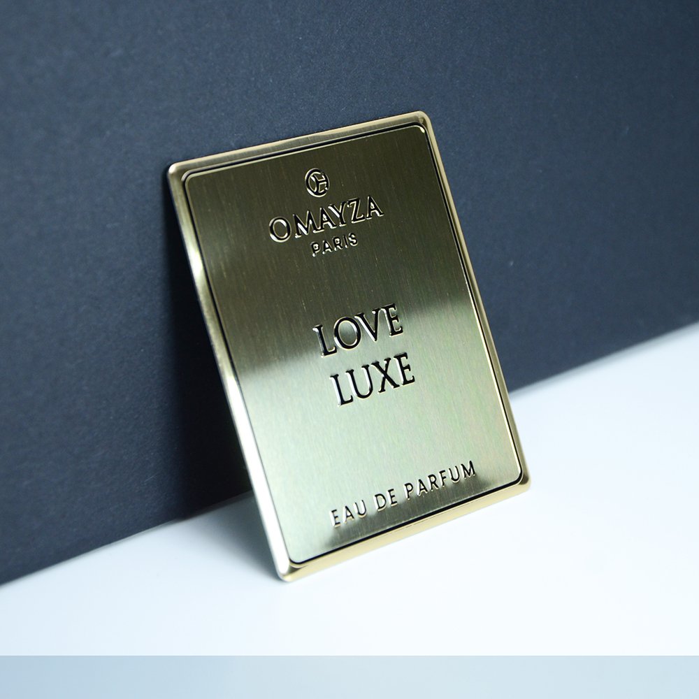 Manufacture Make Exclusive parfum and perfume cosmetic bottle or box packing label stickers