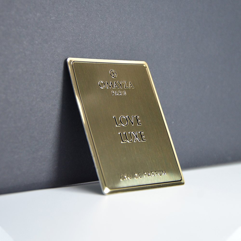 Manufacture Make Exclusive parfum and perfume cosmetic bottle or box packing label stickers
