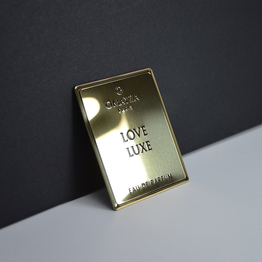 Manufacture Make Exclusive parfum and perfume cosmetic bottle or box packing label stickers
