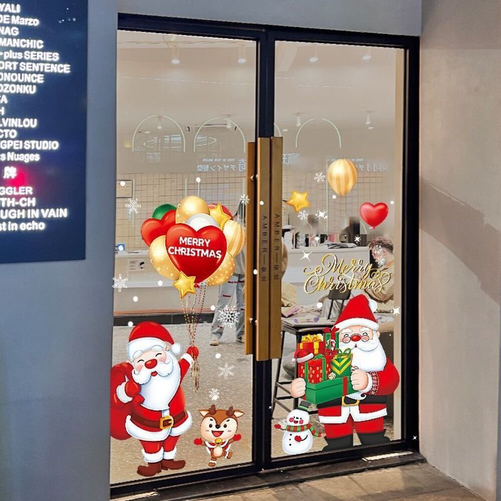 Large Window Decals Removable Self Adhesive Poly-Vinyl Banner Sticker for Shop Promotion