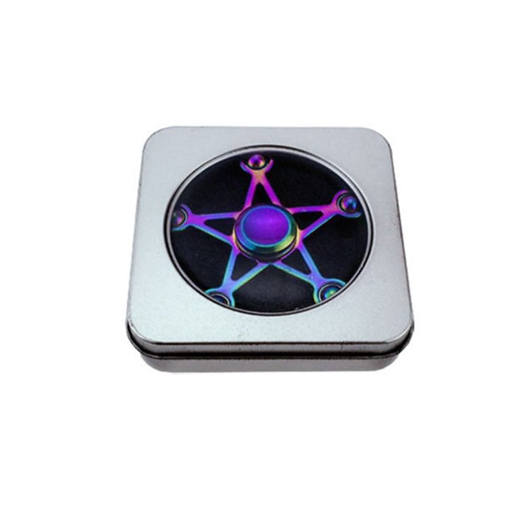 90x90x18mm with window lining Manufacturer directly supplied ghexel Square bracelet finger tip iron tin box