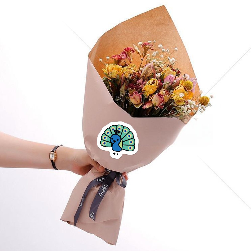500pcs Cartoon Animal Roll Sticker Children Reward Decals Children Reward Diy Water Cup Dessert Box Bag Decorative Toy Stickers