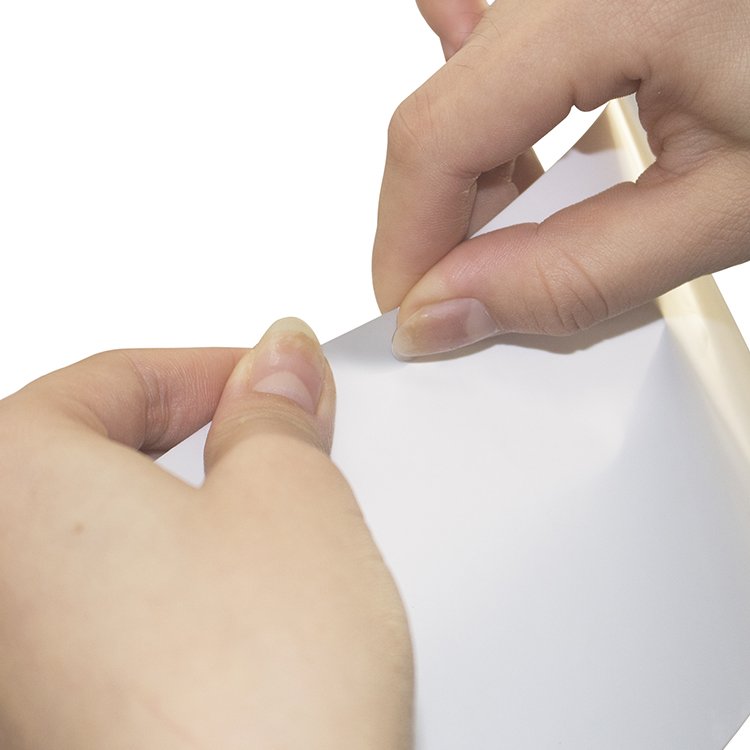 Gloss Matt inkjet label sticker PP material paper material hot-melt acrylic self adhesive inkjet pp label