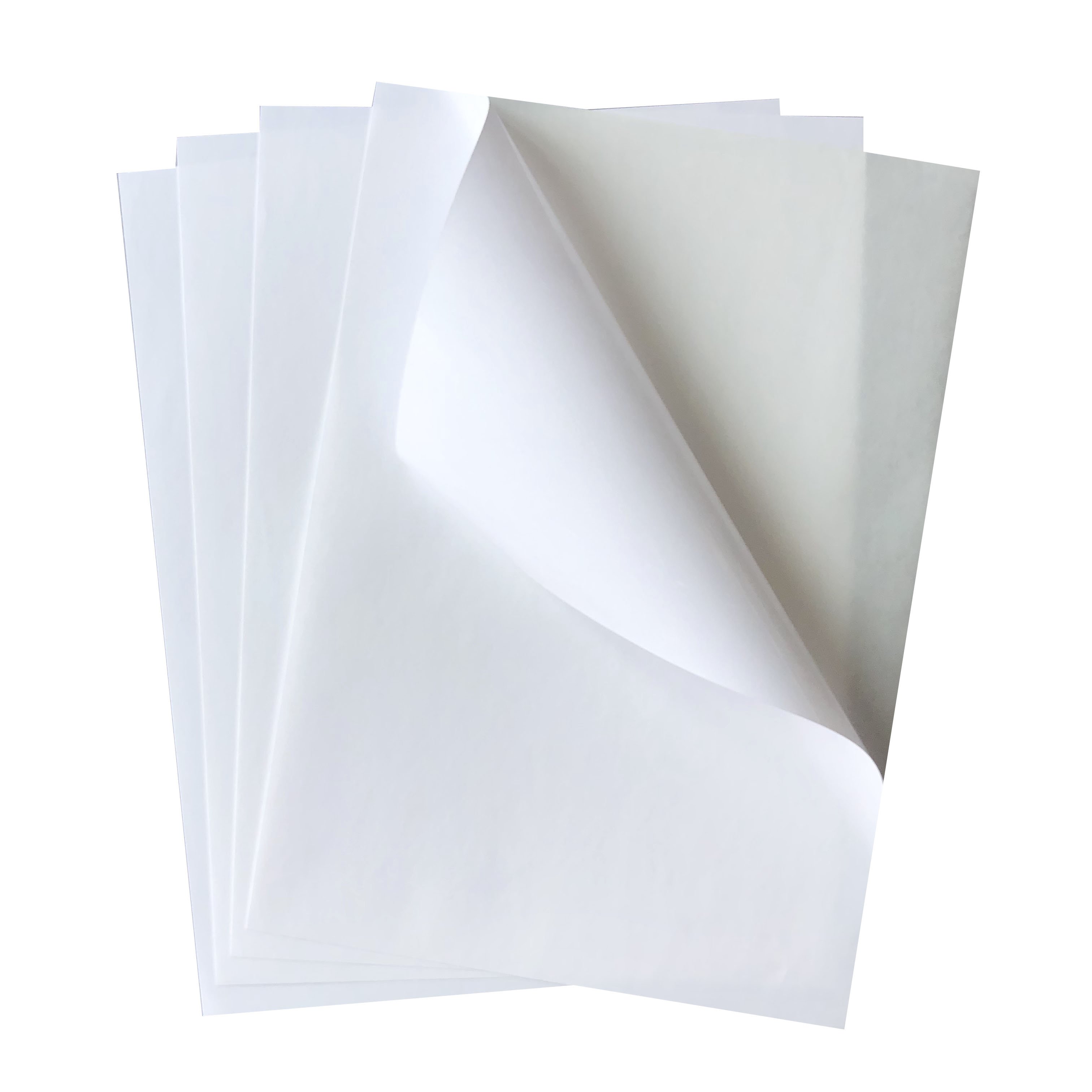 Hot Sale Self Adhesive White Glossy Polypropylene PP synthetic Sticker film